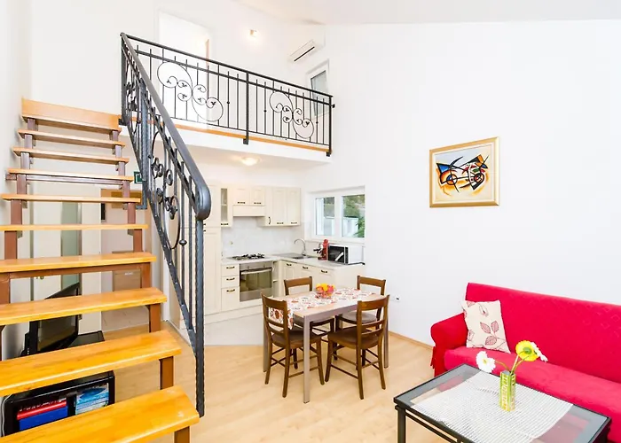 公寓 Chic With Sea View In - 48 Sqm 杜布罗夫尼克